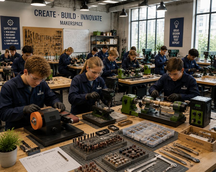 Mini Tools for Educational Makerspaces